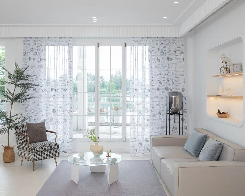 Doli FabricWindow スクリーン コーヒーカッププリント