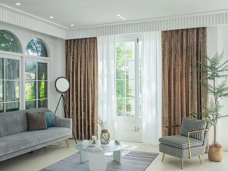 新疆の氷のベルベットのカーテン